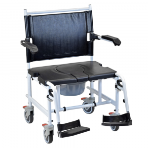 BARIATRIC OVERSIZED TOILET COMMODE CHAIR