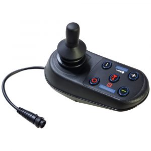 JOYSTICK CONTROLLER FOR ELECTRIC WHEELCHAIRS