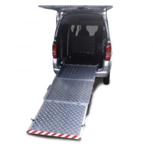 WHEELCHAIR ALUMINIUM RAMP WITH TWO FOLDS